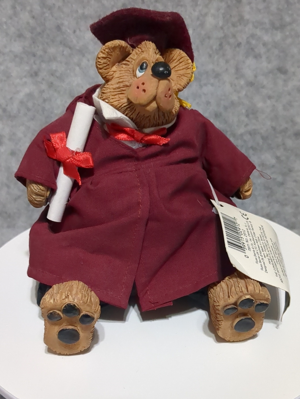 Vintage Russ Graduation Bear And Frog Set Of 2 Figures NWT - Picture 3 of 10
